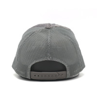Gorra de malla personalizada de terciopelo de 5 paneles con logotipo bordado gorra de camionero al por mayor
