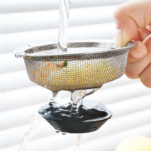 Cesta coladora para fregadero de cocina, colador de desagüe para lavabos y recipientes para lavar verduras, tapón de desagüe ajustable - Product Image 4