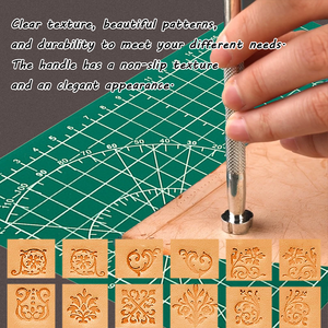 D & D Kit de artesanía de cuero profesional, juego de herramientas de costura con agujas de hilo encerado, punzón, cinturones de reparación DIY, fabricación de carteras - Product Image 4