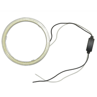 60mm 70mm 80mm 90mm 100mm 110mm 120mm rouge blanc jaune bleu système d'éclairage automatique voiture COB phare halo anneau Led Angel Eyes