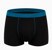Caleçons boxers mi-hauts respirants en coton pour hommes avec logo tricoté à la taille, sous-vêtements rouges sexy, culottes jetables en soie de haute qualité