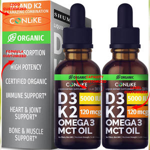 Gouttes de Vitamine D3 <span class=keywords><strong>K2</strong></span> Biologiques Personnalisées à Marque Blanche avec Huile MCT et Oméga-3 30ml – Qualité Alimentaire OEM pour le Soutien Immunitaire des Adultes - Product Image 6