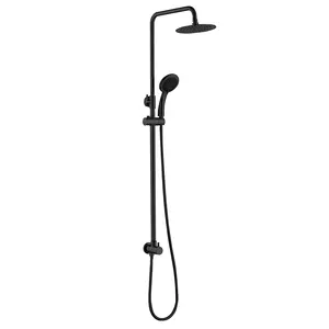 Douche Systeem Watermerk Fabriek Ducha De Mano Grifo De Ducha Ruimte Groothandel Enkele Handgreep Messing In-Wall Douche Set