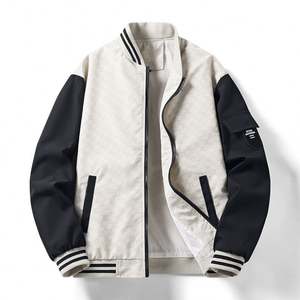 Veste coupe-vent en gros, veste de printemps, manteaux pour homme, décontractés, grande taille, grandes vestes d'extérieur - Product Image 4