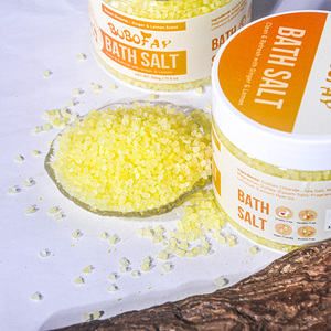 مجموعة أملاح استحمام متعددة الروائح - لافندر، أوكالبتوس، زنجبيل، ليمون، أملاح إبسوم وبحر الميت، نباتي، تصنيع حسب الطلب/تصميم حسب الطلب، علامة تجارية خاصة - Product Image 3