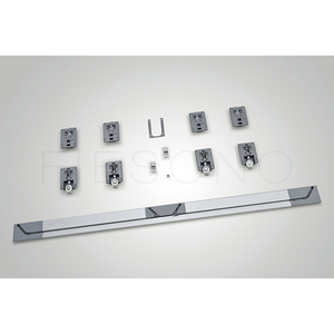 Roue de rouleau de glissière de garde-robe de rouleau coulissant en ligne de haute qualité pour le rouleau de porte en bois de client - Product Image 1