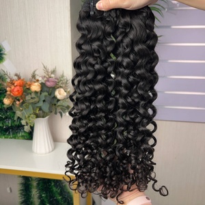 ผมต่อแบบดับเบิ้ลดรอว์น ผมหยิกอิตาเลียน 100% ผมแท้ - Product Image 2