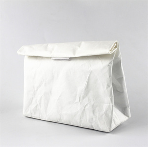 Vente en gros de sac à lunch isotherme en papier PAPTIC biodégradable avec logo personnalisé - Product Image 2