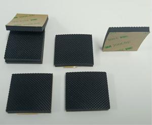 Tapis de table et de chaise en caoutchouc antidérapant en maille de haute qualité noire, coussinets amortissants, joints <span class=keywords><strong>d</strong></span>'<span class=keywords><strong>étanchéité</strong></span>, <span class=keywords><strong>d</strong></span>écoupe - Product Image 2