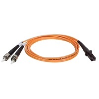 Cordon de raccordement multimode MTRJ (femelle)-SC LC ST Duplex 62.5/125um OM1 de 10 mètres