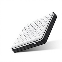 Matelas de printemps moderne et minimaliste pour hôtel, 30 cm, en latex et mousse à mémoire de forme, ressorts ensachés, roulé, 18x2m, matelas souple
