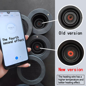 2025 baru kompor air terjun marmer arang panggang Arab pembakar Tengah Timur Tengah portabel pembakar dupa listrik BK108 - Product Image 2