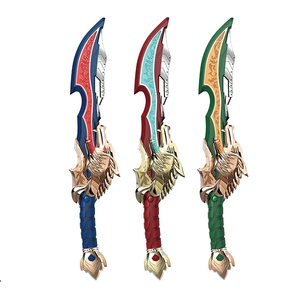 Jouet d'arme en plastique lumineux électronique, forme d'épée, <span class=keywords><strong>couteau</strong></span>, hache, jouet d'épée lumineuse, jouet de <span class=keywords><strong>couteau</strong></span> samouraï - Product Image 1