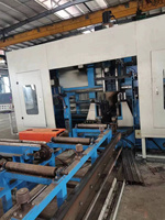 Mesin Pemotong, Penanda, dan Pembor Balok CNC 3D dengan Kontrol PLC, Spindle Utama BT40, Peralatan Pemotong Balok CNC