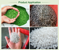 Granulateur à vis simple ECOPLAST YKSJ-100 pour film biodégradable, refroidissement par air, 80-120 kg/h