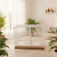 Cages d'élevage de canaris en gros, cages d'élevage de chardonnerets empilables, cage à oiseaux divisée, cage à oiseaux empilée, fabricant de cages à oiseaux