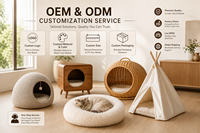 Maisonnette pour animaux de compagnie en forme de crème glacée, Cage pour chien Princesse Mignonne, Jouet pour chat, Amusant pour l'automne et l'hiver, Maisonnette chaude pour chien