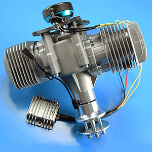 DLE 170Cc Gas Twin Cylinder Two Stroke Engine With Generator System For Rc <b>Drones</b> - Product Image 3