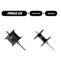 Moulinets de pêche à lancer Abu Garcia Pro MAX SX 7+1BB, longue portée, fibre de carbone, haute vitesse, résistance maximale 8 kg, pour la pêche en mer, en rivière et en lac