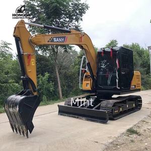 เครื่องขุดมือสองขนาดเล็ก Sy60 Sy55 Sy75รถตักตีนตะขาบไฮดรอลิก5Ton Sy55ใช้แล้ว Sany sy75 - Product Image 3