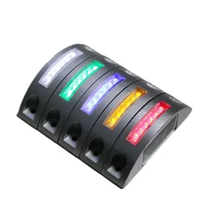 LED crescent solar road studs traffic safety indicators on sales