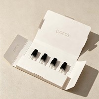 Boîtes d'échantillons de parfum pliables de style professionnel, emballage cadeau personnalisé pour flacon de parfum