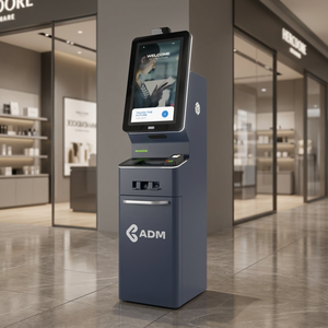 Terminal de Autoservicio ATM ADM de Grado Comercial Mastersky Group con Sistema Operativo Android y Construcción en Acero Inoxidable/Metal/Plástico/Goma - Product Image 2