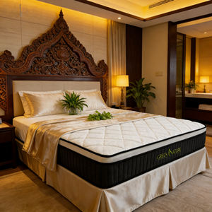 <span class=keywords><strong>Matelas</strong></span> respirant de haute qualité en <span class=keywords><strong>mousse</strong></span> à mémoire de forme et latex naturel, avec ressorts ensachés, format King Size, livré en boîte pour chambre à coucher, garantie 10 ans - Product Image 3