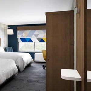 Tatil Inn Express formülü mavi 2.0 üst otel mobilya FF & E üretici ceket hooker paneli