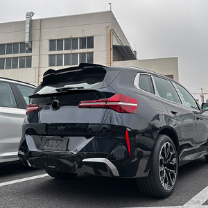 Bmw X3 G45 2025+ Rear Spoiler Piano Black Carbon Fiber Texture Wing Shaped Trunk Lip Modification - Product Image 2