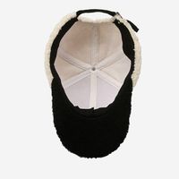 Gorra de Béisbol para Mujer, 6 Paneles, Invierno, Cálida, Felpa, Forro Polar, 100% Poliéster, Dobby Liso