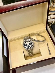 <span class=keywords><strong>Reloj</strong></span> de Lujo Automático Mecánico Audemars <span class=keywords><strong>Piguet</strong></span> con Esfera de Cristal de Zafiro, Correa de Cuero, Caja de Metal y Botón de Cierre Oculto - Product Image 2