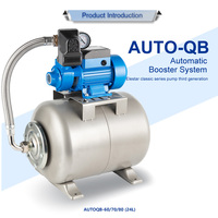 Pompe à eau centrifuge électrique auto-amorçante haute pression Auto Qb60 24L 50L pour irrigation agricole