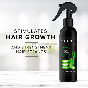 Marque Blanche Bio Naturel Cheveux Africains Anti-Pelliculaire Sans Rinçage Hydratant Spray Huile Capillaire à l'Aloe Vera et Eau de Riz - Product Image 2
