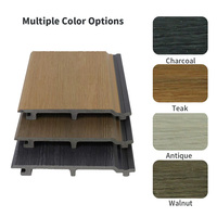 Matériau composite stable pour façade, résistant à la pourriture et à l'humidité, pour usage domestique, pavillon de parc, revêtement mural extérieur en WPC