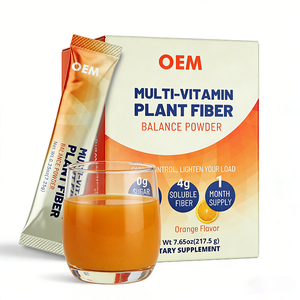 Poudre <span class=keywords><strong>de</strong></span> mélange <span class=keywords><strong>de</strong></span> fibres végétales Premium Carb Control sans sucre, saveur <span class=keywords><strong>orange</strong></span>, 4g <span class=keywords><strong>de</strong></span> fibres solubles, complément alimentaire pour un poids sain - Product Image 3