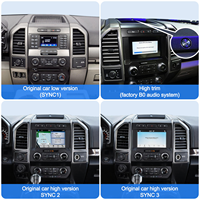 Autoradio multimédia Android Navihua 16 pouces avec Carplay, lecteur DVD, écran tactile pour Ford F150 Raptor 2015-2020