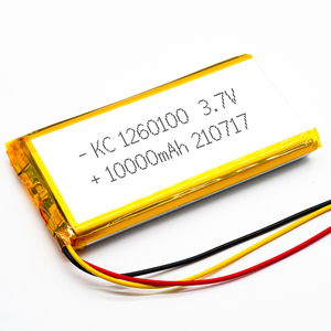 High Discharge Rechargeable <strong>Lipo</strong> <strong>Battery</strong> 1260110 3.7v <strong>10000mAh</strong> Polymer <strong>Battery</strong> for Power Bank - Product Image 2