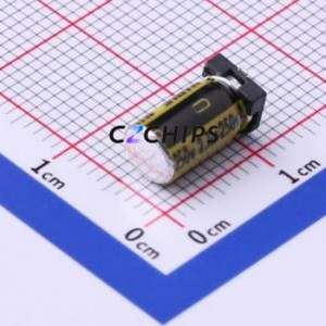 ตัวเก็บประจุอิเล็กโทรไลต์อะลูมิเนียมแบบ SMD รุ่น VKMB1002E2R7MV, ขนาด D5xL10 มม., 2.7uF, 20%, 250V, 98mA-100kHz - Product Image 1