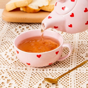 2025 New Modern Luxury Ceramics <strong>Tea</strong> <strong>Pot</strong> Gift <strong>Set</strong> Wholesale Stackable Cute Coffee Cup <strong>Tea</strong> for One <strong>Set</strong> - Product Image 6