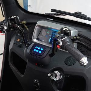 <span class=keywords><strong>Triciclo</strong></span> de vehículo eléctrico abierto certificado CEE para turismo pasajero 60V 45ah 800W sin puerta E coche 70-80km 35 km/h - Product Image 4