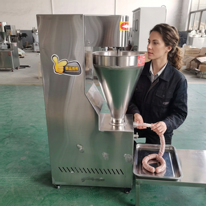 Machine à farcir les saucisses verticale en acier inoxydable, remplisseuse automatique de viande pour la transformation alimentaire - Product Image 6