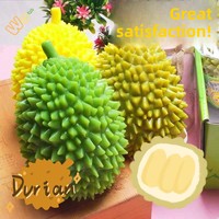 Juguete Antiestrés Creativo en Forma de Durian, de Plástico, para Adultos Jóvenes y de Mediana Edad, Reboteante, para Aliviar el Estrés y Relajarse