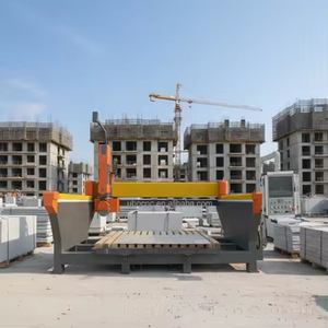 เครื่องตัดหินแกรนิตและหินอ่อนห้าแกนสำหรับเคาน์เตอร์ครัว เครื่องตัดซีเอ็นซีแบบสะพาน 5 แกน - Product Image 1