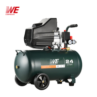 24L 2HP Mini compresseur d'air industriel portable à économie d'énergie à entraînement direct
