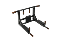 Haltères portables en acier Chaoran pour usage domestique, tube carré noir, barre parallèle murale pour tractions, équipement de fitness pour le corps entier