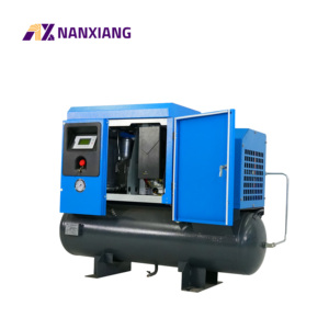 Nanxiang 3-in-1 Tích Hợp Máy nén khí di động máy nén khí với bình khí 10BAR 3.7kW PM vsd máy nén trục vít - Product Image 4