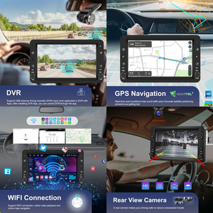 Podofo pour <span class=keywords><strong>Alfa</strong></span> Romeo <span class=keywords><strong>159</strong></span> 2004-2011 <span class=keywords><strong>Autoradio</strong></span> 7 pouces Double Din 4 + 64G <span class=keywords><strong>Android</strong></span> <span class=keywords><strong>Autoradio</strong></span> sans fil CarPlay/<span class=keywords><strong>Android</strong></span> Auto GPS WIFI - Product Image 3