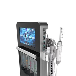 Customized 17 in 1 Facial Machine Professional Aqua <b>Face</b> Skin Care Clean System Master Dermabrasion Beauty Equip - Product Image 4