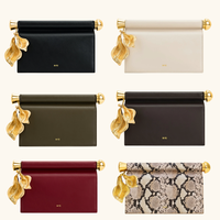 Sac à main pour femme Perfumei Vintage, tendance été/hiver, polyvalent, décoré de pétales métalliques, pochette de soirée, fermeture magnétique
